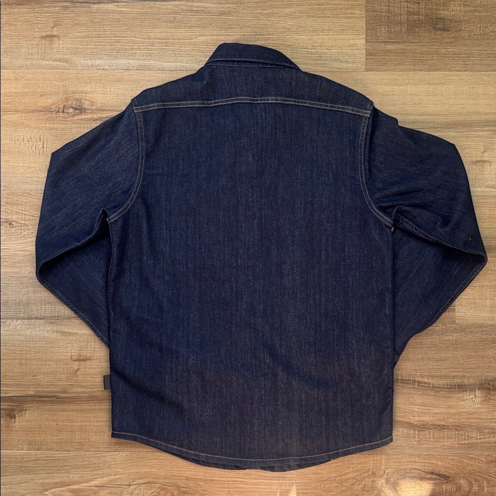 MENS PATAGONIA DENIM SHIRT Small Dark Wash - Picture 4 of 5
